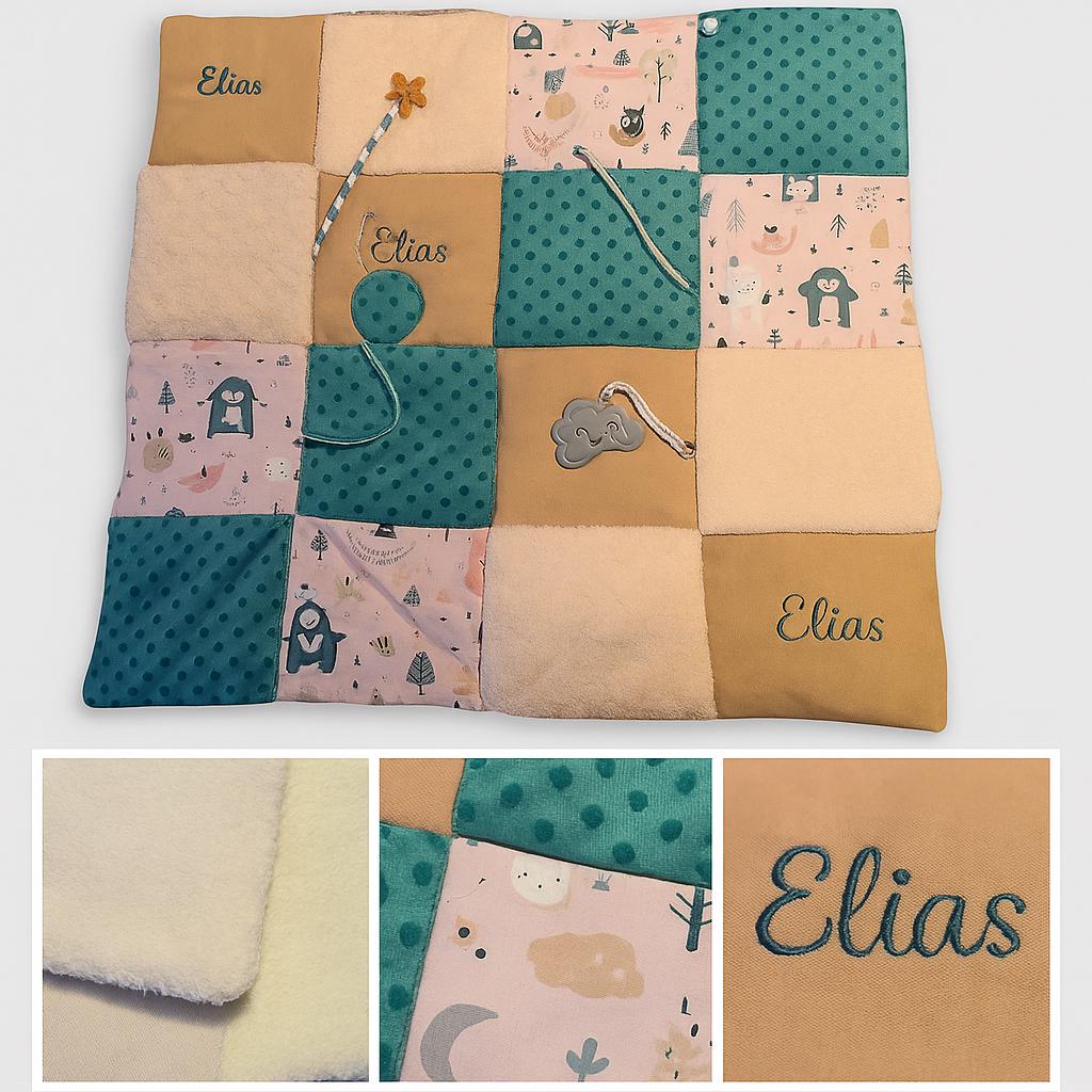 Tapis d’éveil personnalisé – Fabrication artisanale