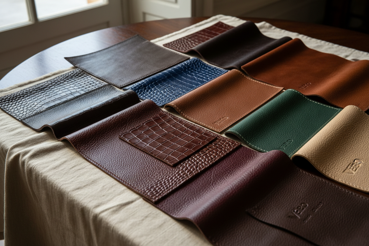 matériaux de luxe, cuir